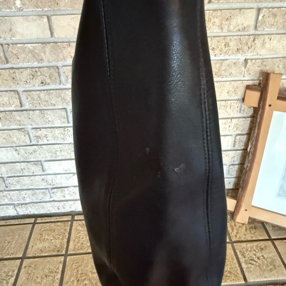 Coach 4177 Vintage Black Flatiron Large Hobo Ergo Shoulder bag Leather Used - Picture 9 of 13